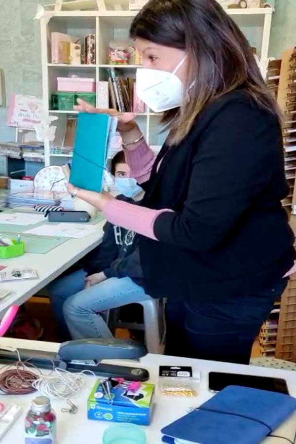 en taller scrapbooking novocopy scrap san javier